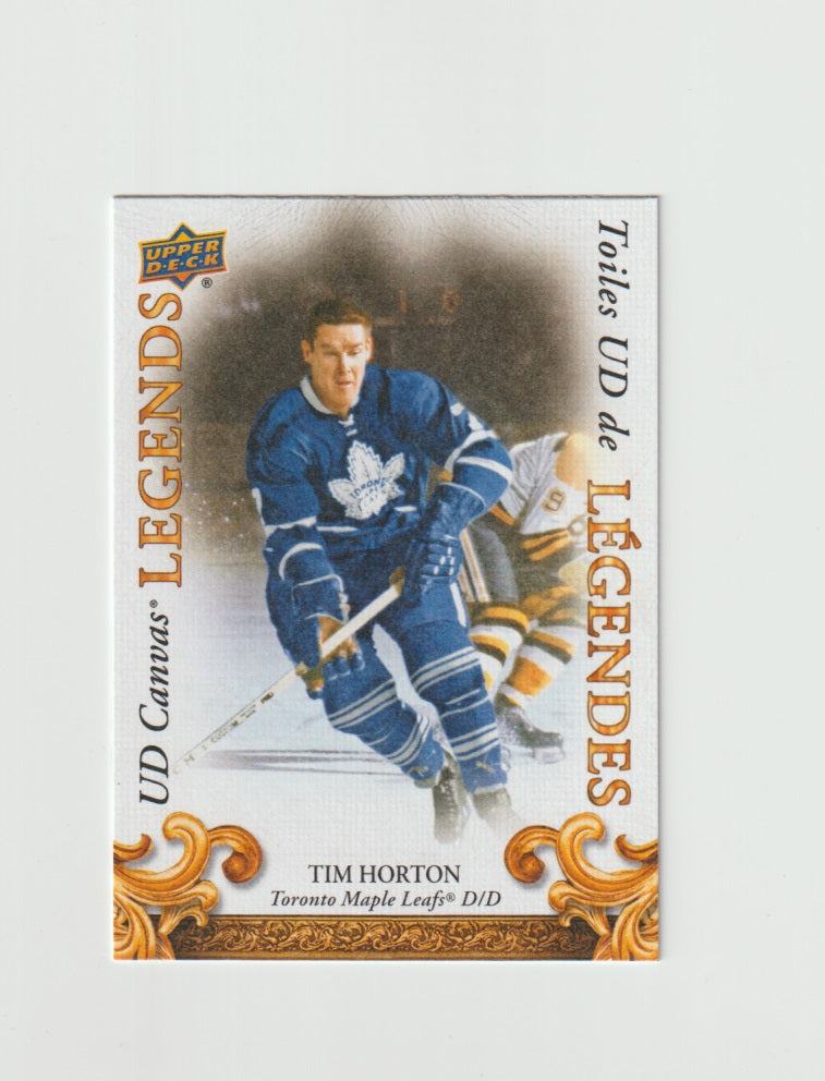 2022-23 Upper Deck Tim Hortons Legends Canvas Legends #CL-1 Tim Horton