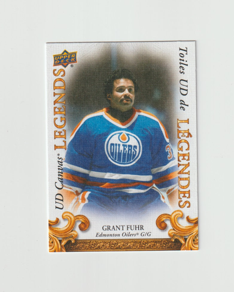 2022-23 Upper Deck Tim Hortons Legends Canvas Legends #CL-8 Grant Fuhr