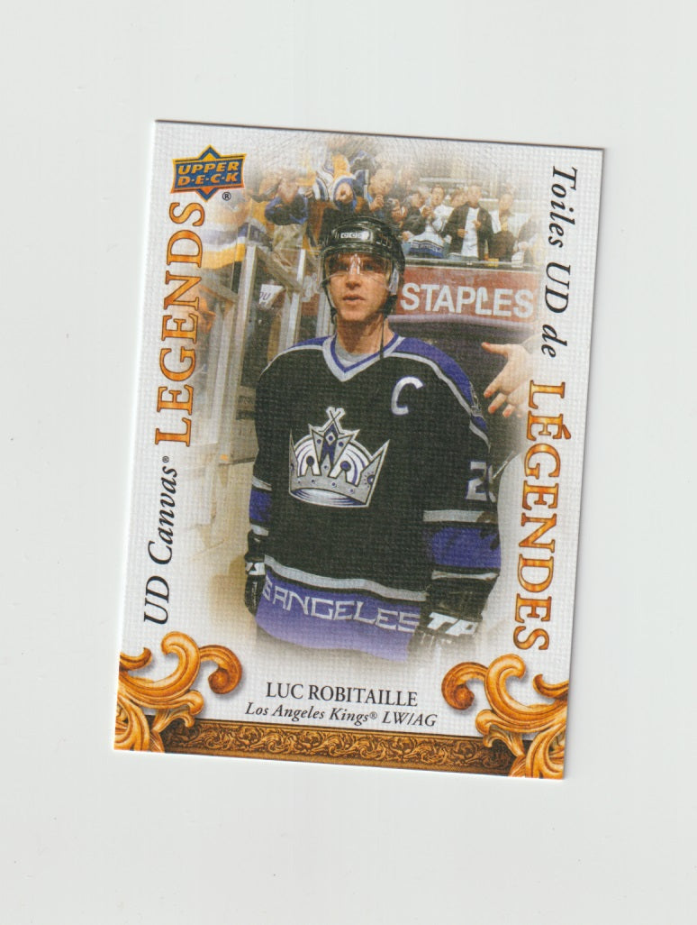 2022-23 Upper Deck Tim Hortons Legends Canvas Legends #CL-9 Luc Robitaille
