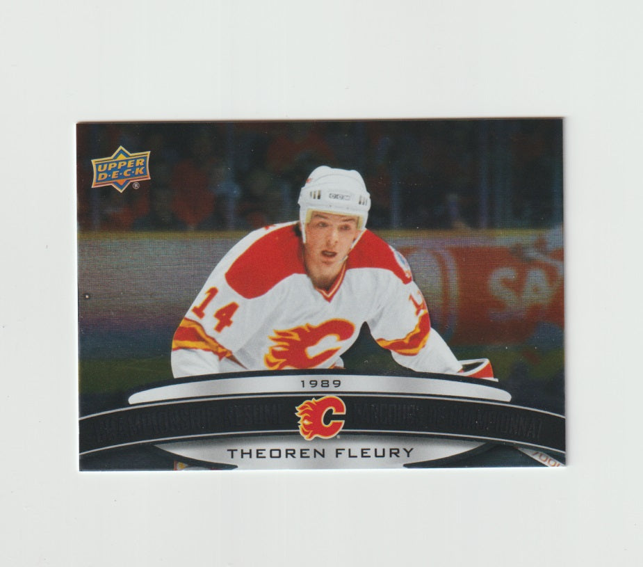 2022-23 Upper Deck Tim Hortons Legends Championship Resume #CR-11 Theoren Fleury