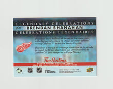 Load image into Gallery viewer, 2022-23 Upper Deck Tim Hortons Legends Legendary Celebrations #LC-11 Brendan Shanahan
