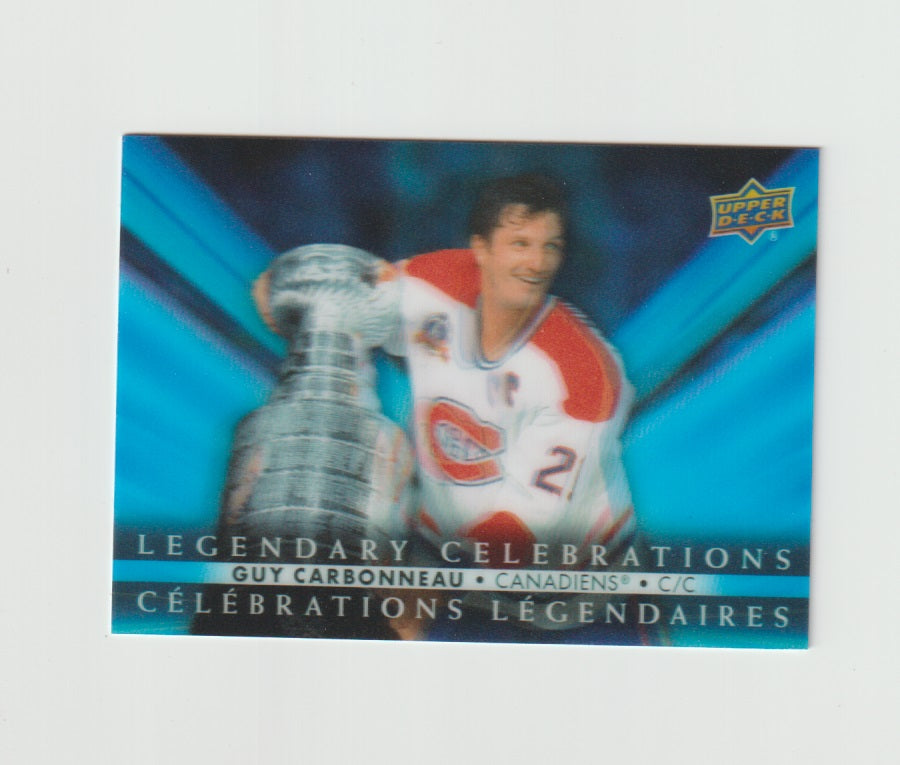 2022-23 Upper Deck Tim Hortons Legends Legendary Celebrations #LC-7 Guy Carbonneau