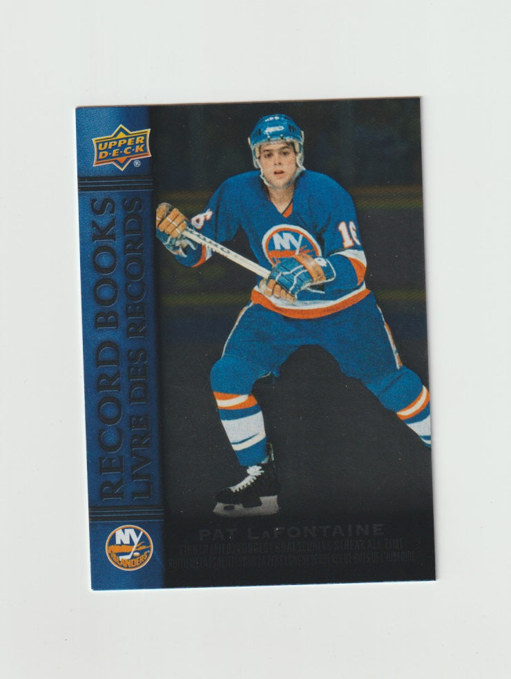 2022-23 Upper Deck Tim Hortons Legends Record Books #RB-6 Pat LaFontaine