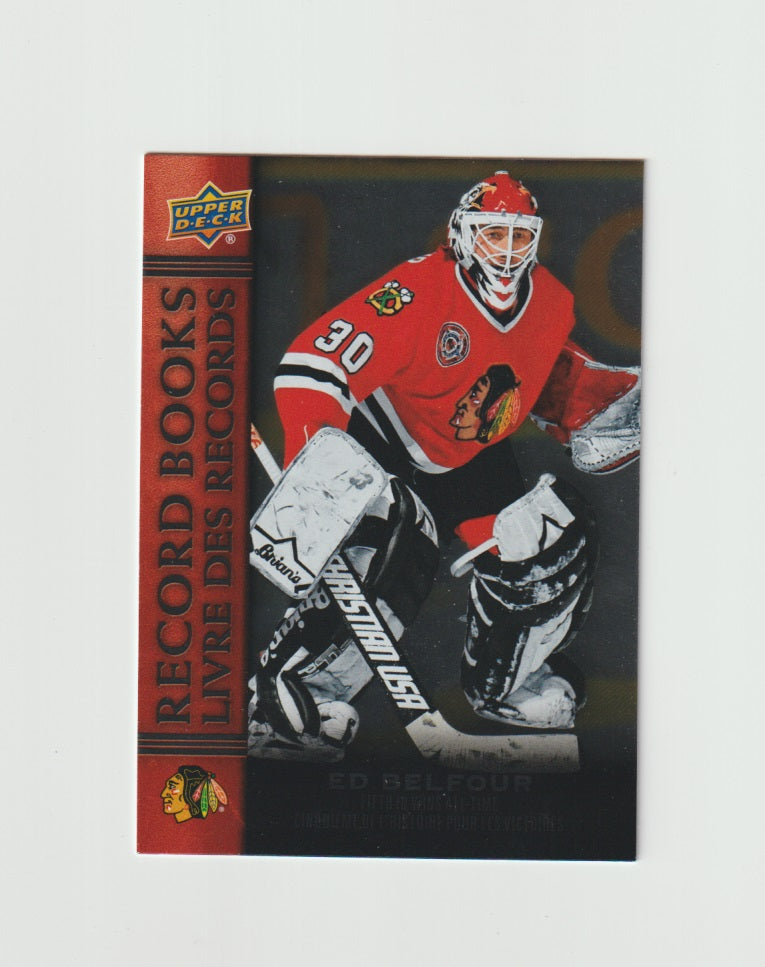 2022-23 Upper Deck Tim Hortons Legends Record Books #RB-8 Ed Belfour