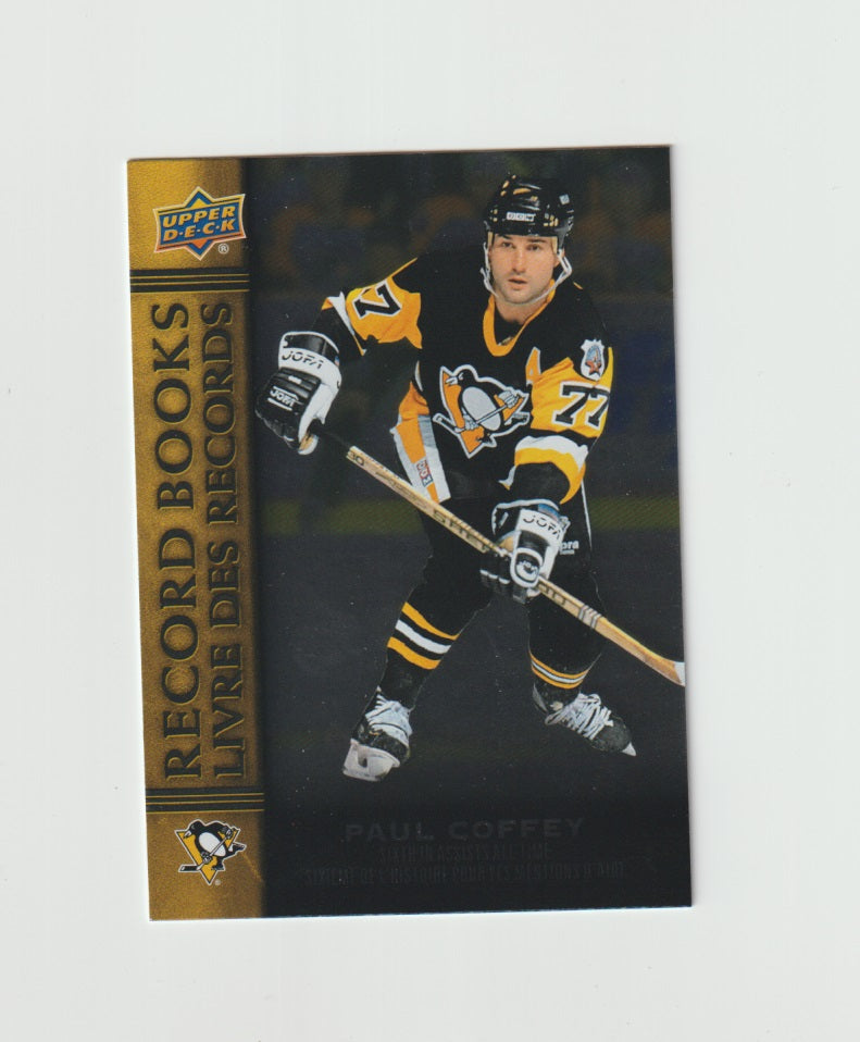 2022-23 Upper Deck Tim Hortons Legends Record Books #RB-9 Paul Coffey