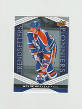 Load image into Gallery viewer, 2022-23 Upper Deck Tim Hortons Legends Trendsetters #T-1 Wayne Gretzky
