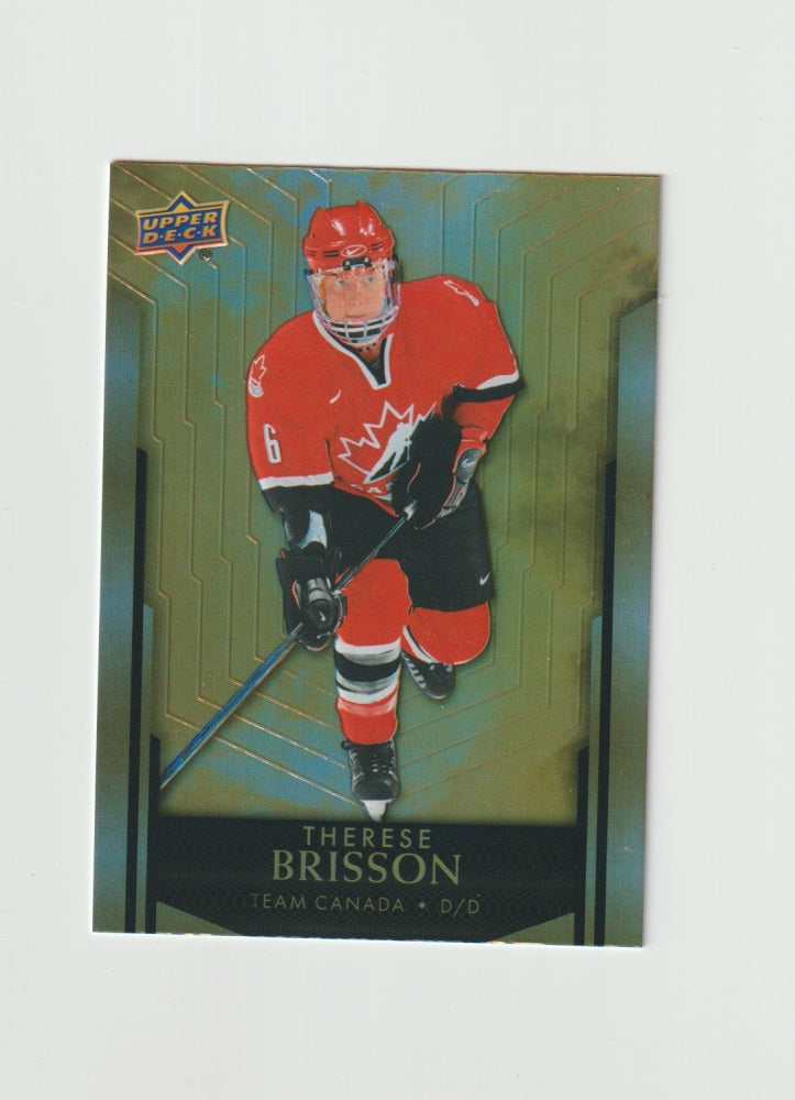 2022-23 Upper Deck Tim Hortons Legends #82 Therese Brisson