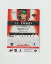 Load image into Gallery viewer, 2022-23 Upper Deck Tim Hortons Red Die Cuts #DC-20 Kirill Kaprizov
