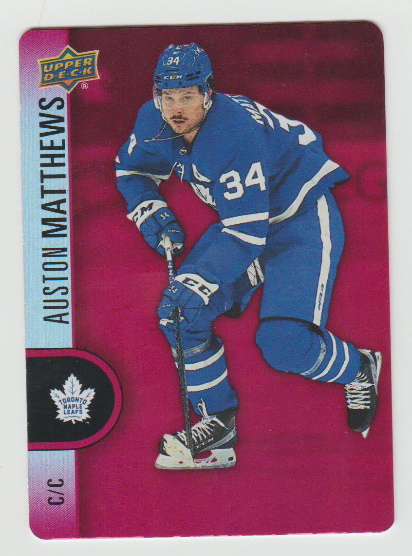 2022-23 Upper Deck Tim Hortons Red Die Cuts #DC-28 Auston Matthews