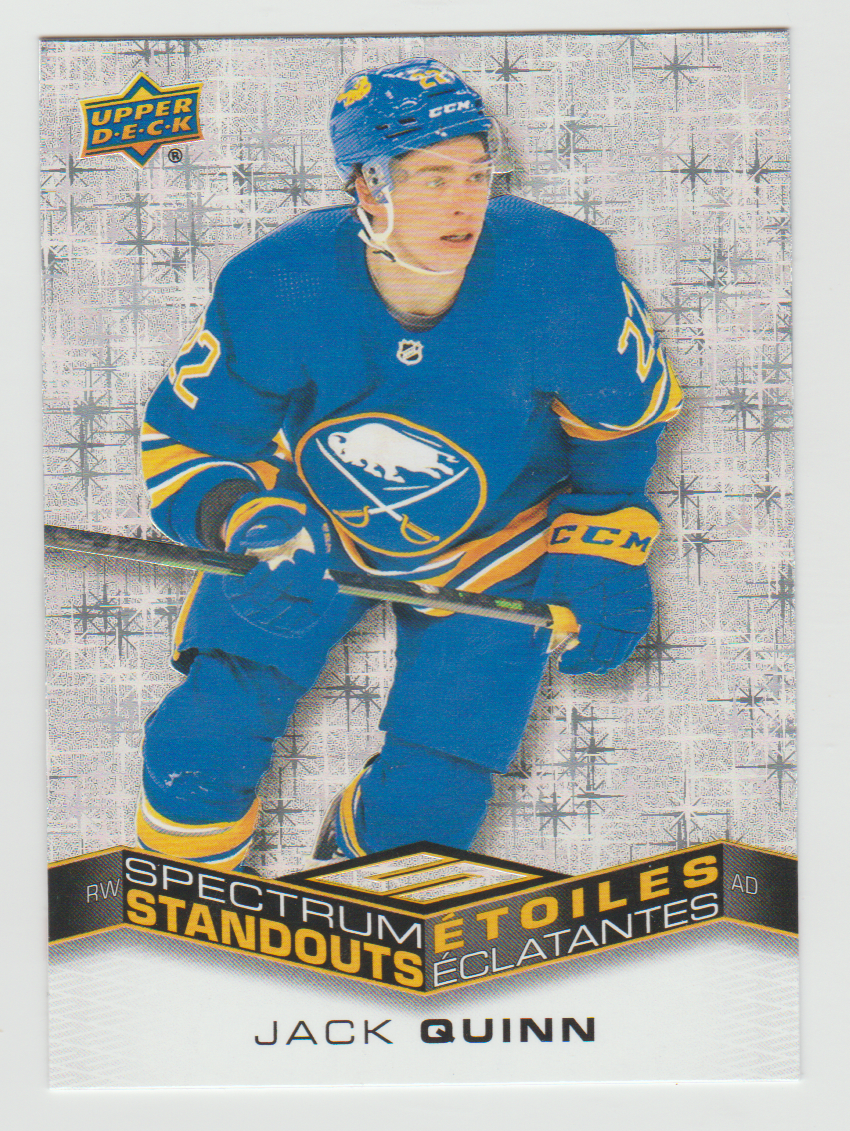 2022-23 Upper Deck Tim Hortons Spectrum Standouts #C-14 Jack Quinn
