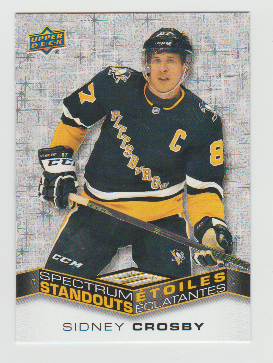 2022-23 Upper Deck Tim Hortons Spectrum Standouts #C-1 Sidney Crosby