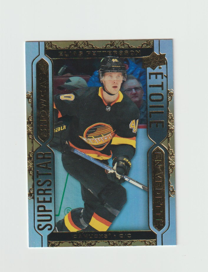 2022-23 Upper Deck Tim Hortons Superstar Showcase #SS-8 Elias Pettersson