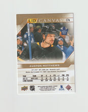 Load image into Gallery viewer, 2022-23 Upper Deck UD Canvas #C76 Auston Matthews
