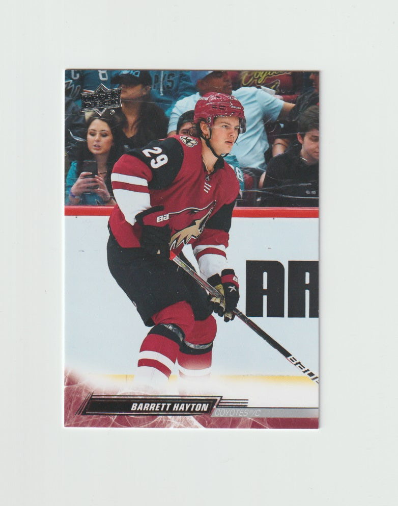 2022-23 Upper Deck #9 Barrett Hayton