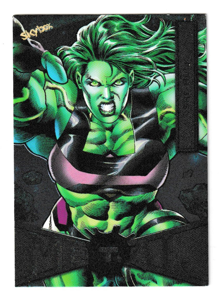 2022 Spider-Man Metal Universe #77 She-Hulk