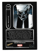 Load image into Gallery viewer, 2022 Spider-Man Metal Universe Light FX Yellow #158 Mister Negative
