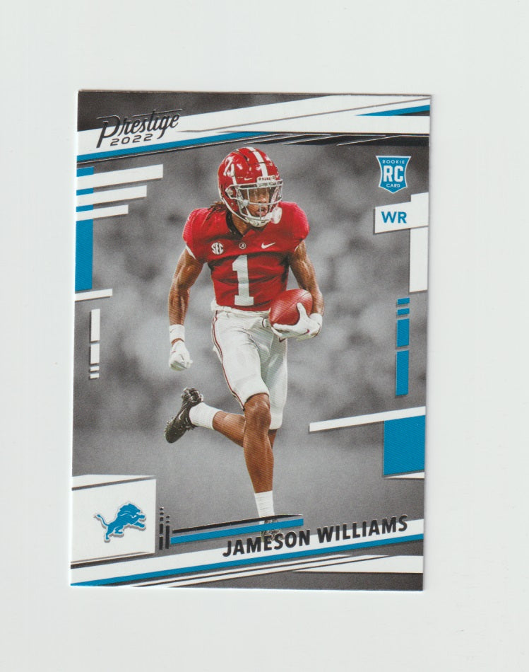 2022 Prestige Rookie RC Card #307 Jameson Williams