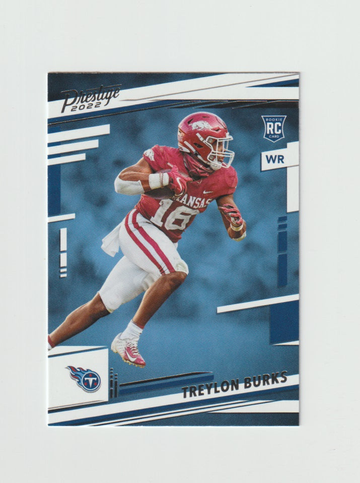 2022 Prestige Rookie RC Card #316 Treylon Burks