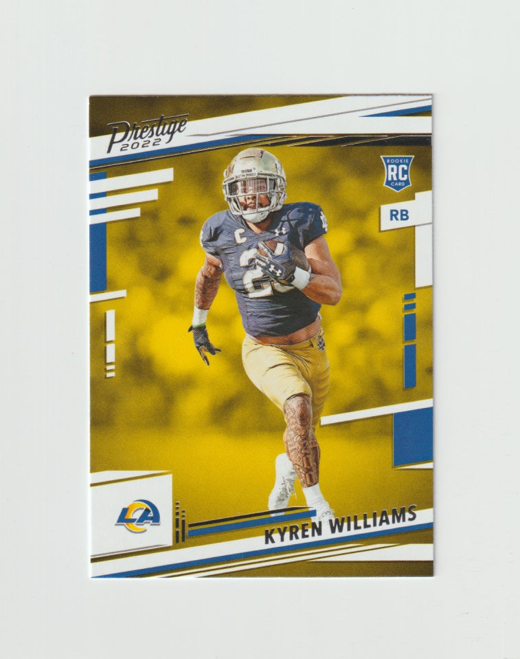 2022 Prestige Rookie RC Card #319 Kyren Williams