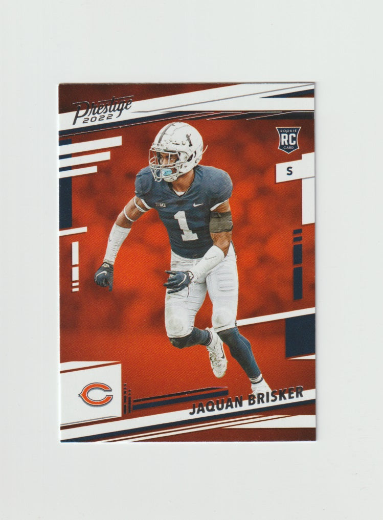 2022 Prestige Rookie RC Card #343 Jaquan Brisker