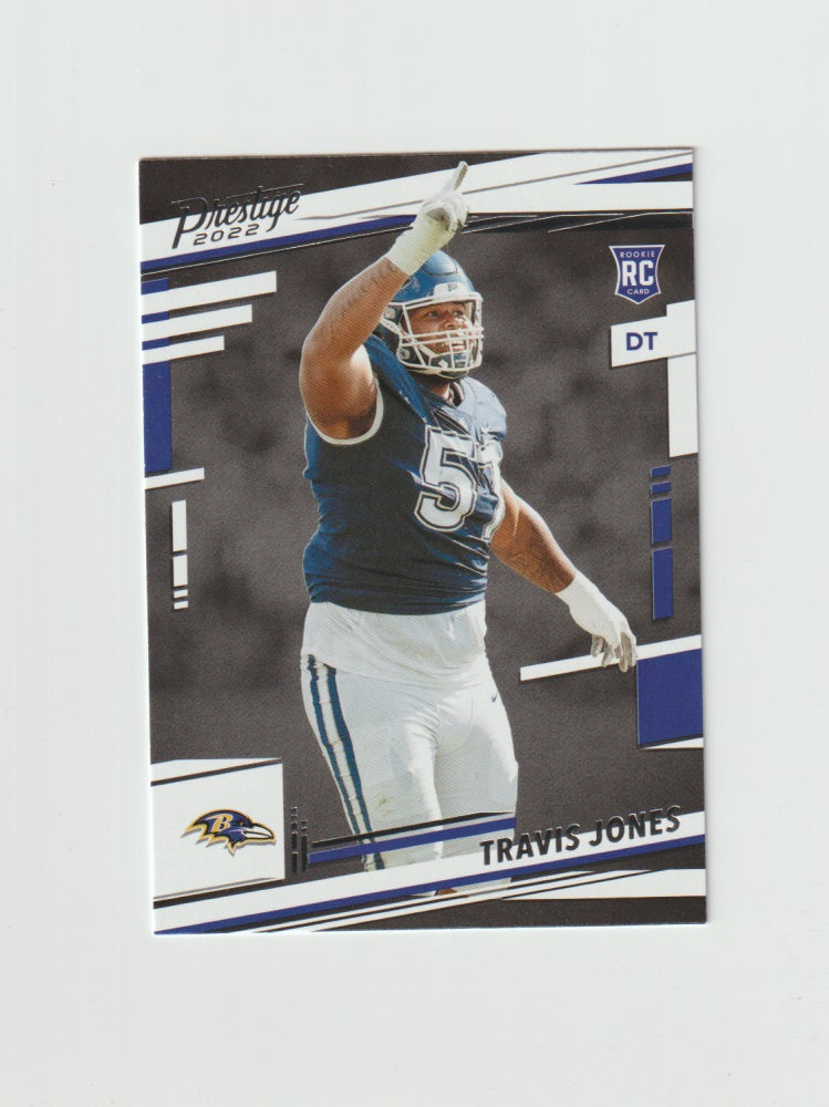 2022 Prestige Rookie RC Card #358 Travis Jones