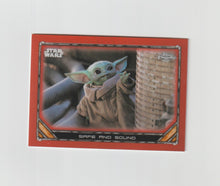 Load image into Gallery viewer, 2022 Star Wars The Mandalorian Chrome Beskar Edition Orange Refractors #S1-31 Safe and Sound
