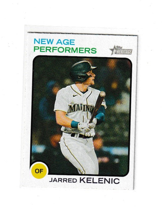 2022 Topps Heritage New Age Performers #NAP-12 Jarred Kelenic