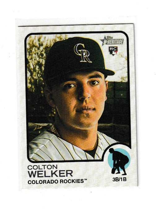 2022 Topps Heritage Rookie #281 Colton Welker