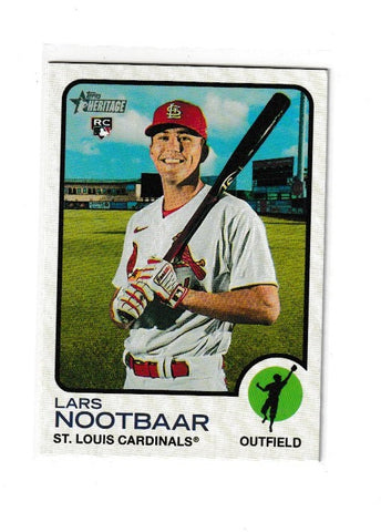 2022 Donruss Lars Nootbaar. RC St. Louis Cardinals #68