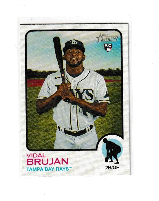 2022 Topps Heritage Rookie #90 Vidal Brujan