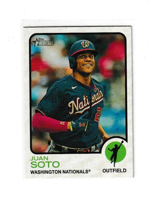 2022 Topps Heritage #154 Juan Soto