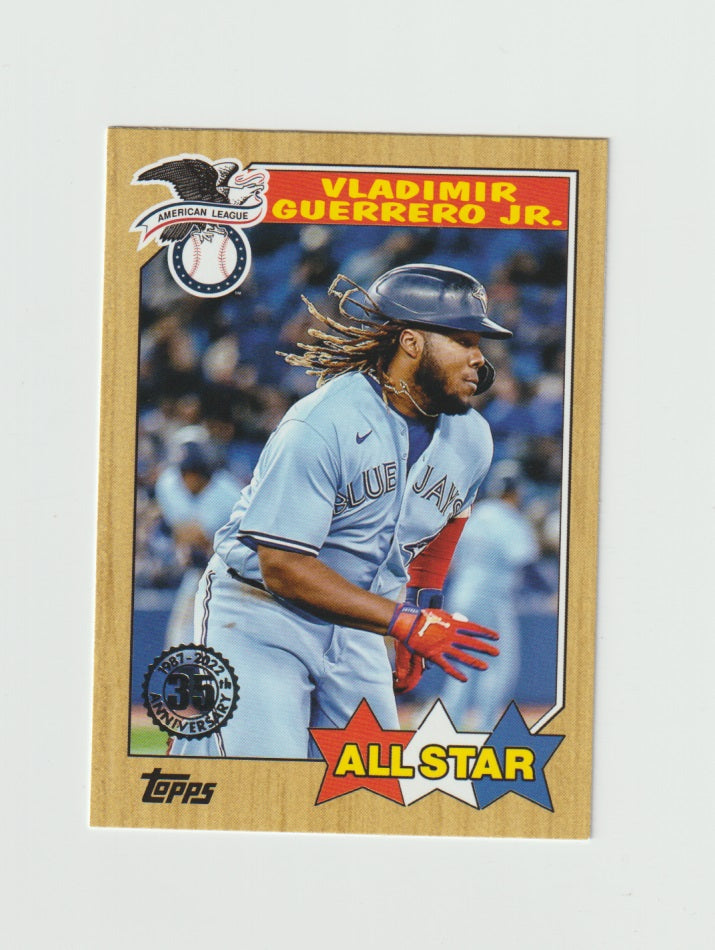 2022 Topps '87 Topps All-Star #87AS-11 Vladimir Guerrero Jr