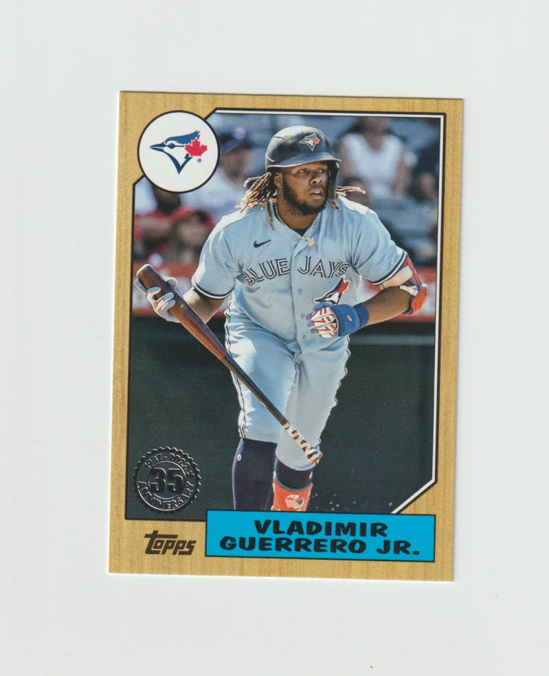 2022 Topps '87 Topps Series 2 #87TB-5 Vladimir Guerrero Jr