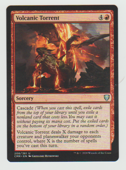 Commander Legends Volcanic Torrent