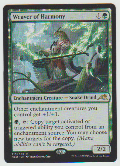 Kamigawa: Neon Dynasty Weaver of Harmony