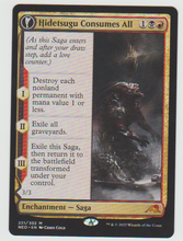 Load image into Gallery viewer, Kamigawa: Neon Dynasty Hidetsugu Consumes All
