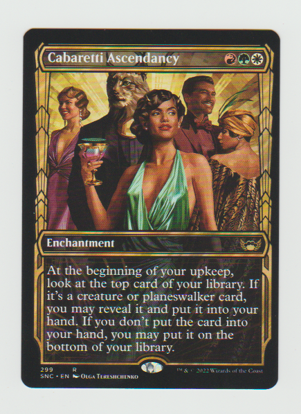 Streets of New Capenna Cabaretti Ascendancy Showcase