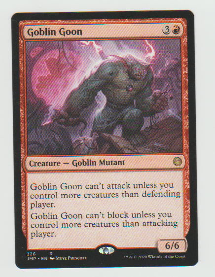 Jumpstart Goblin Goon