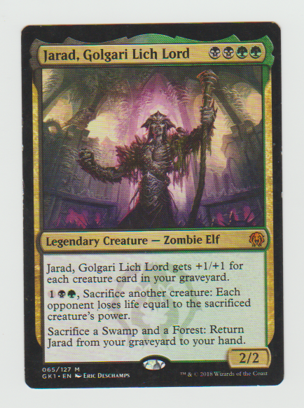 GRN Guild Kit Jarad, Golgari Lich Lord