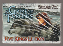 Load image into Gallery viewer, 2007 Game of Thrones CCG Five Kings Edition Starter Set
