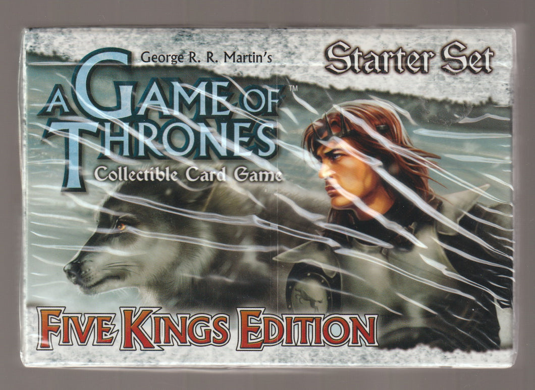 2007 Game of Thrones CCG Five Kings Edition Starter Set