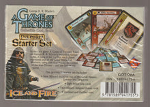 Load image into Gallery viewer, 2004 Game of Thrones CCG Ice and Fire Premium Starter Set
