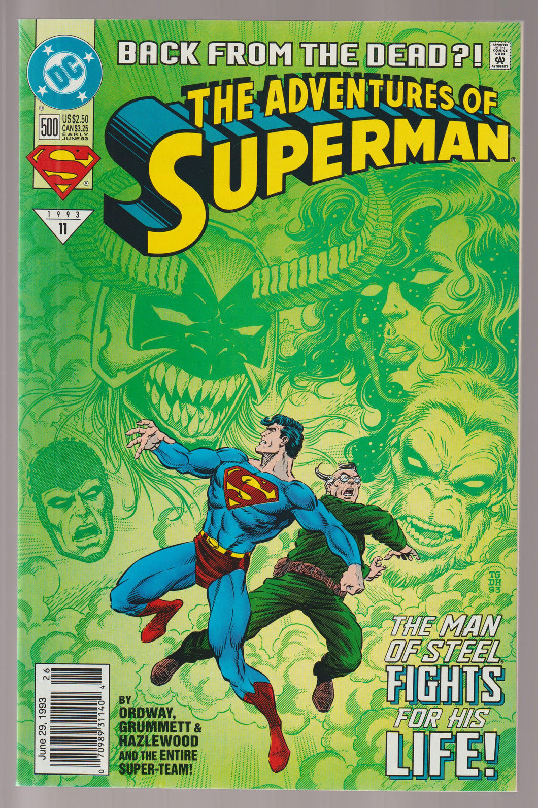 Adventures of Superman #500