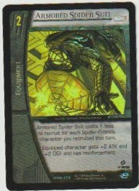 2004 Web of Spider-Man 1st Ed. Uncommon Foil #MSM-058 Armored Spider Suit