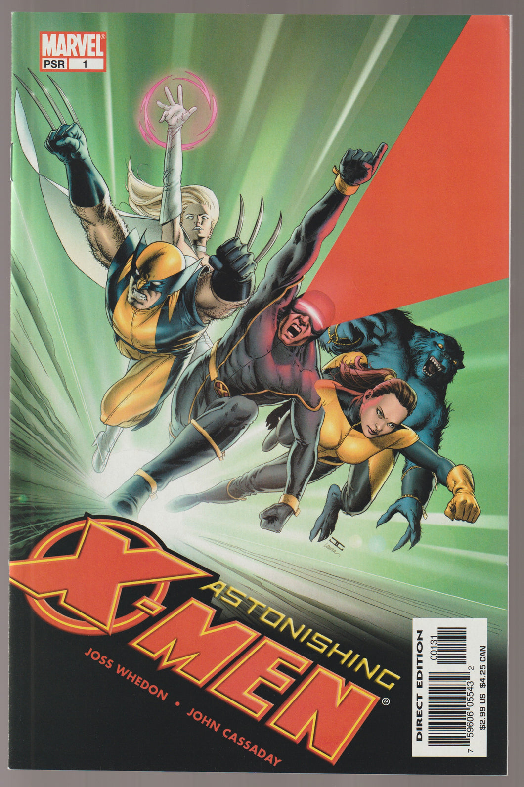 Astonishing X-Men v2 #1 Cassaday cover variant