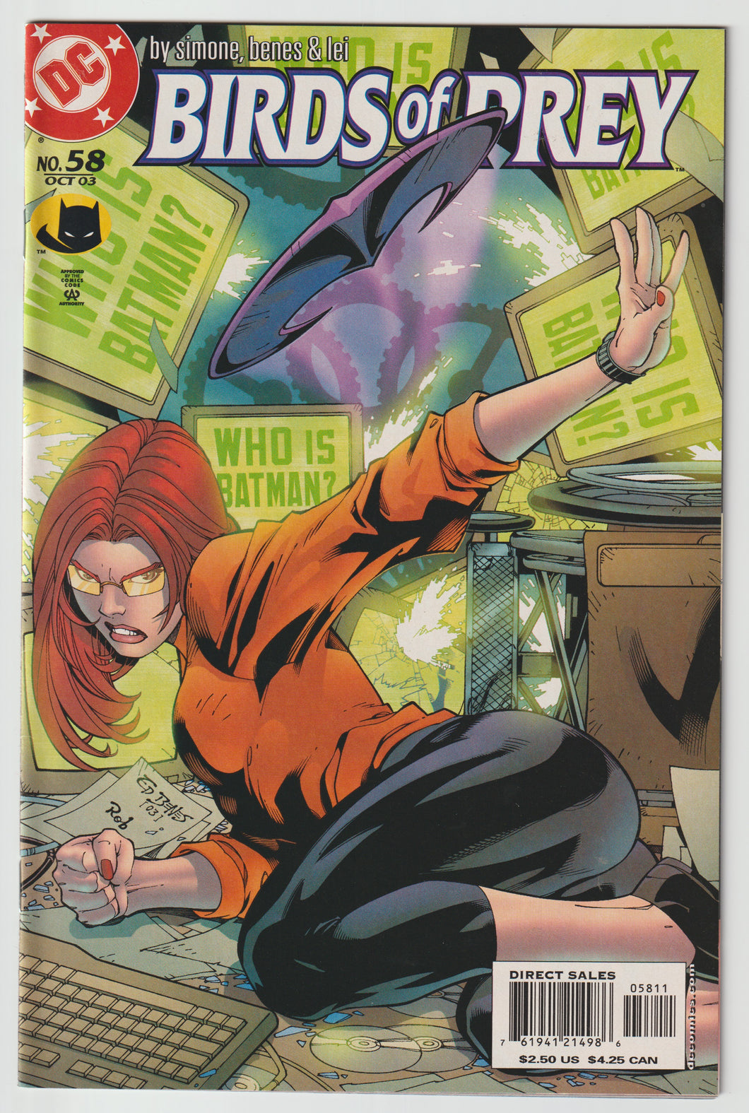 Birds of Prey #58