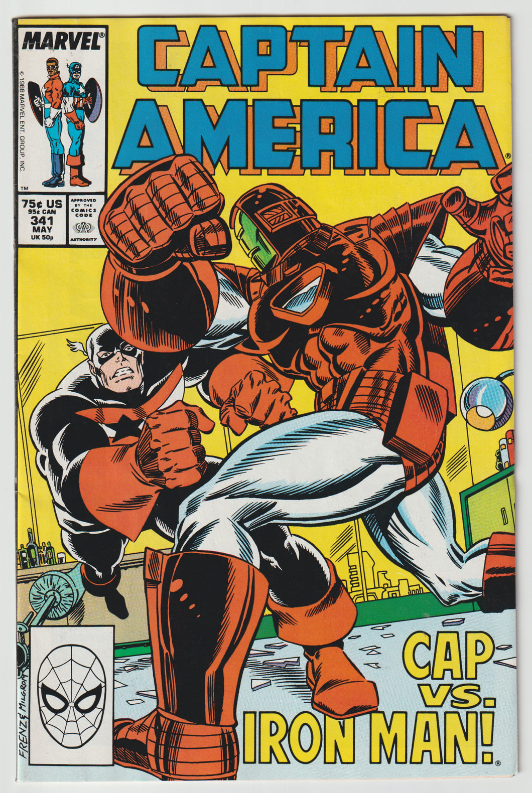 Captain America #341