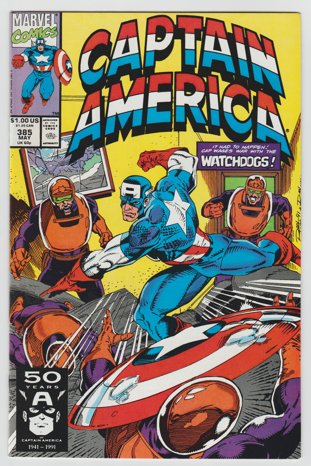 Captain America #385