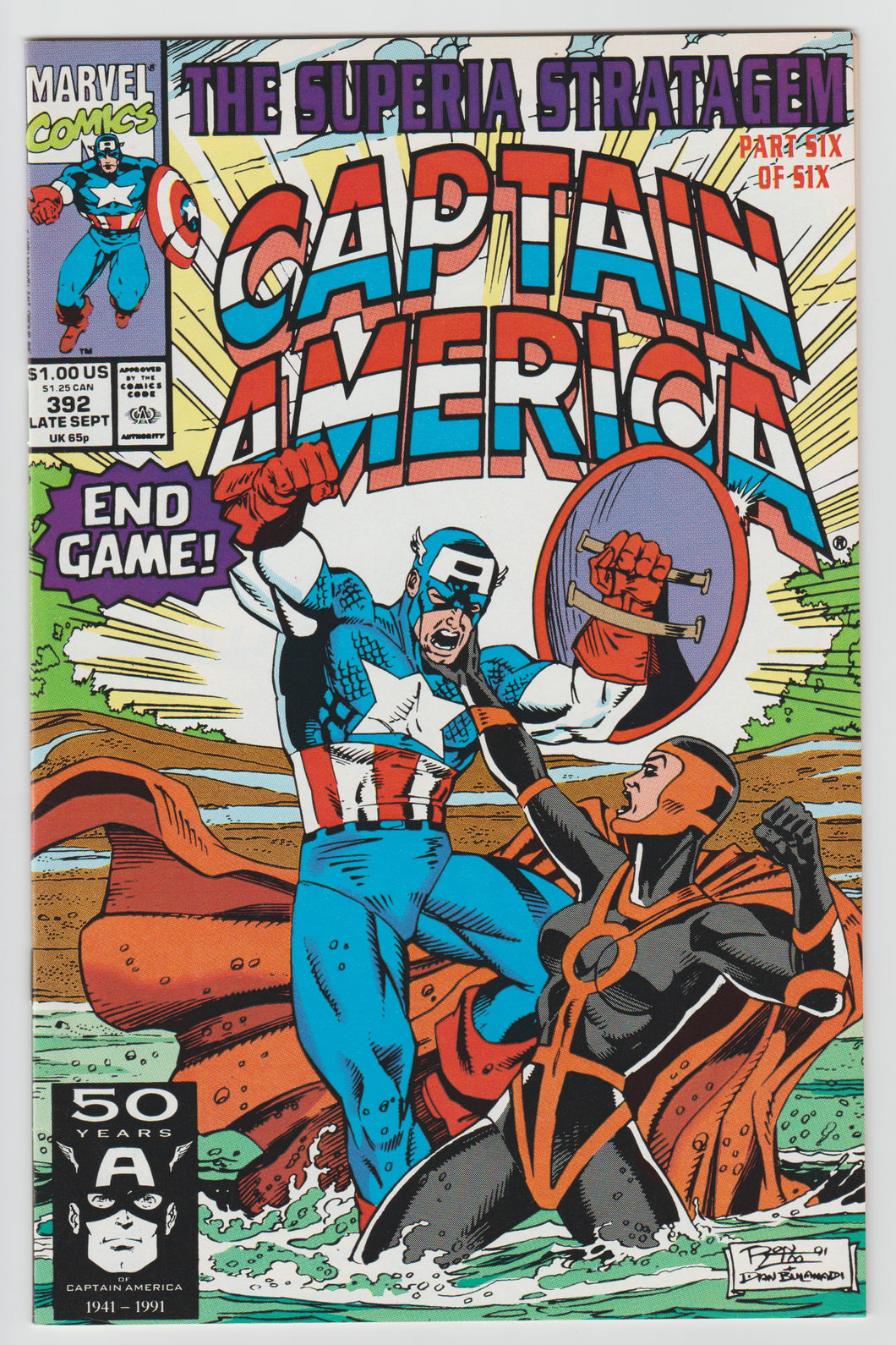 Captain America #392