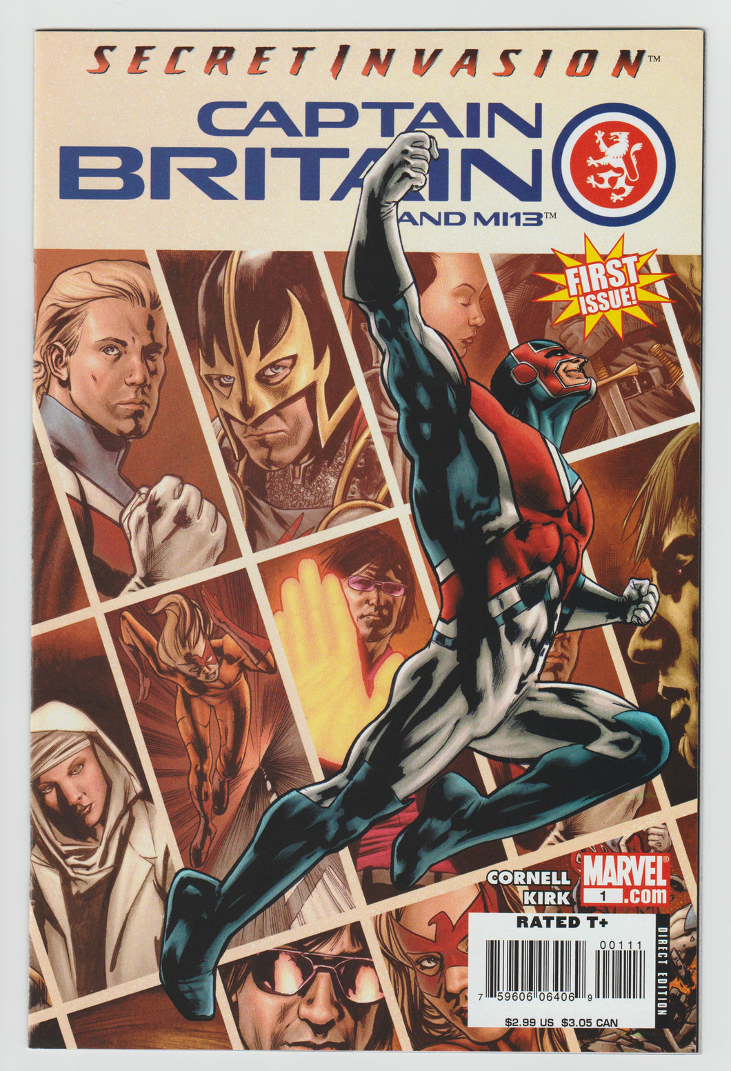 Captain Britain and MI 13 #1
